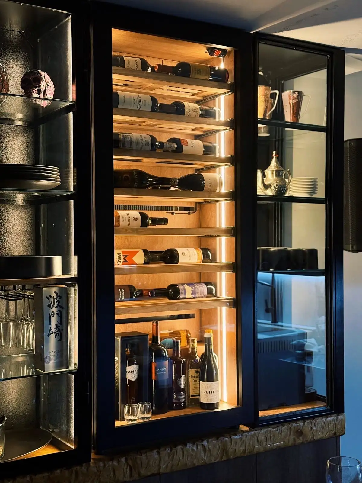 vinoteca a medida en casa