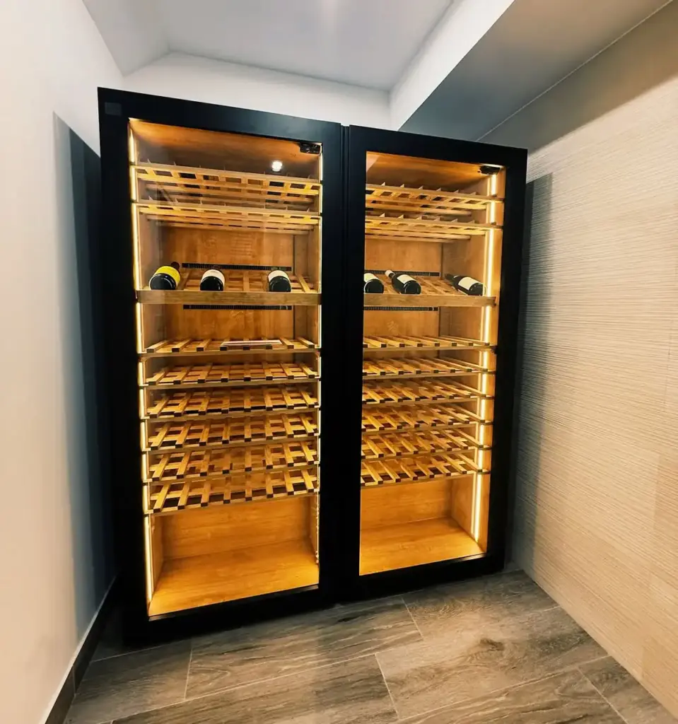 vinoteca a medida en hogar